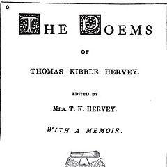 Thomas Kibble Hervey